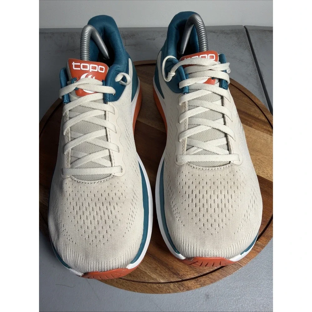 Topo Athletic Ultrafly 4 Shoes Men’s Size 9 Sand Ocean Running Comfort